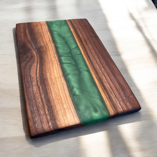 Personalized Epoxy Cutting Board