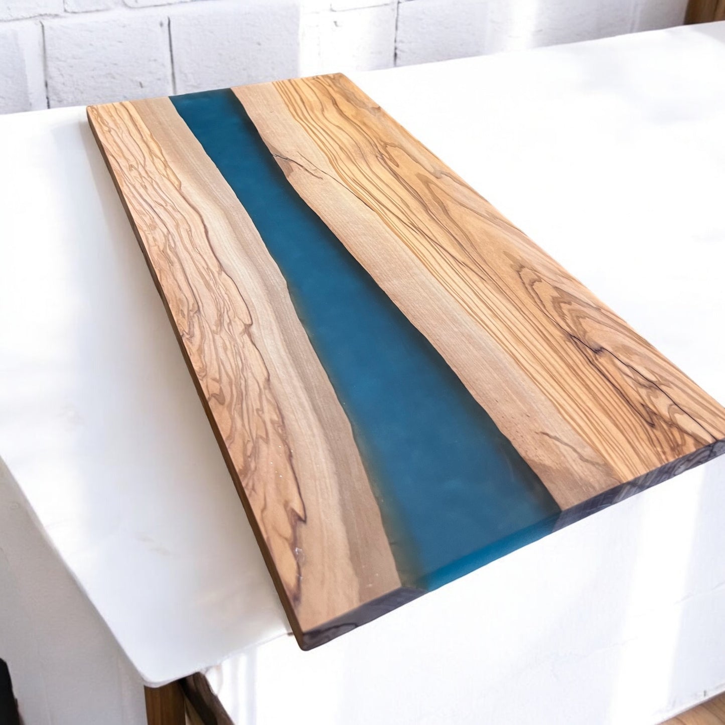 Personalized Epoxy Cutting Board