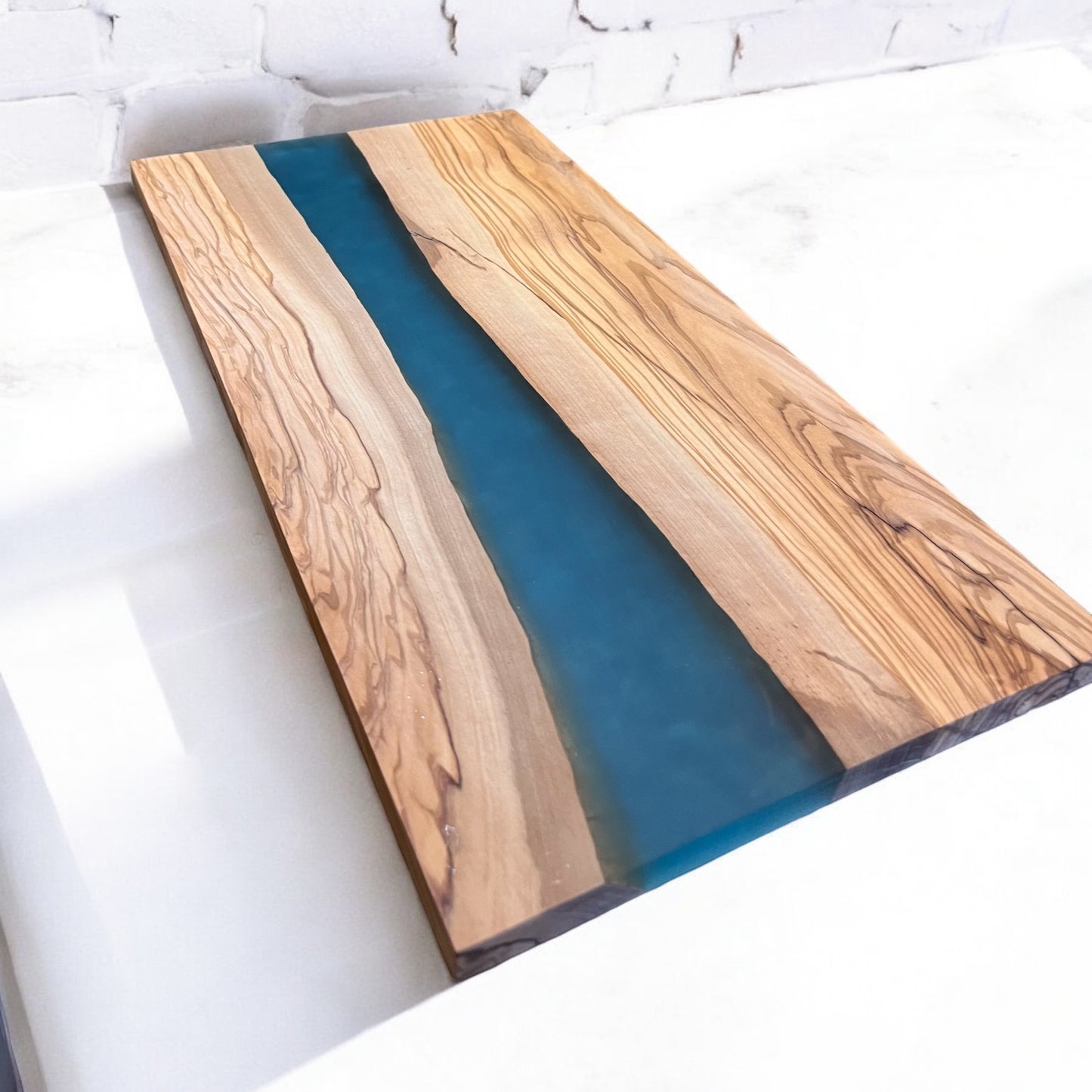 Personalized Epoxy Cutting Board