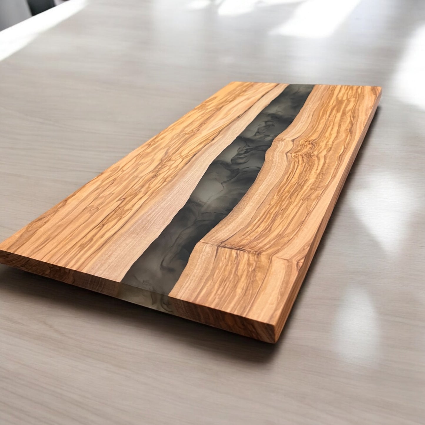 Personalized Epoxy Cutting Board