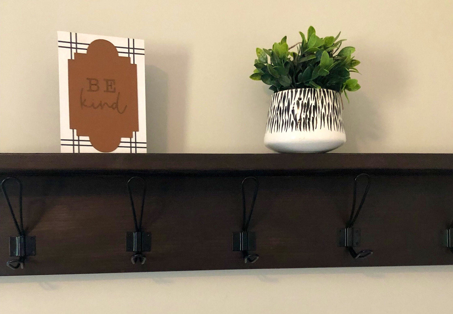 Coat Rack with Shelf