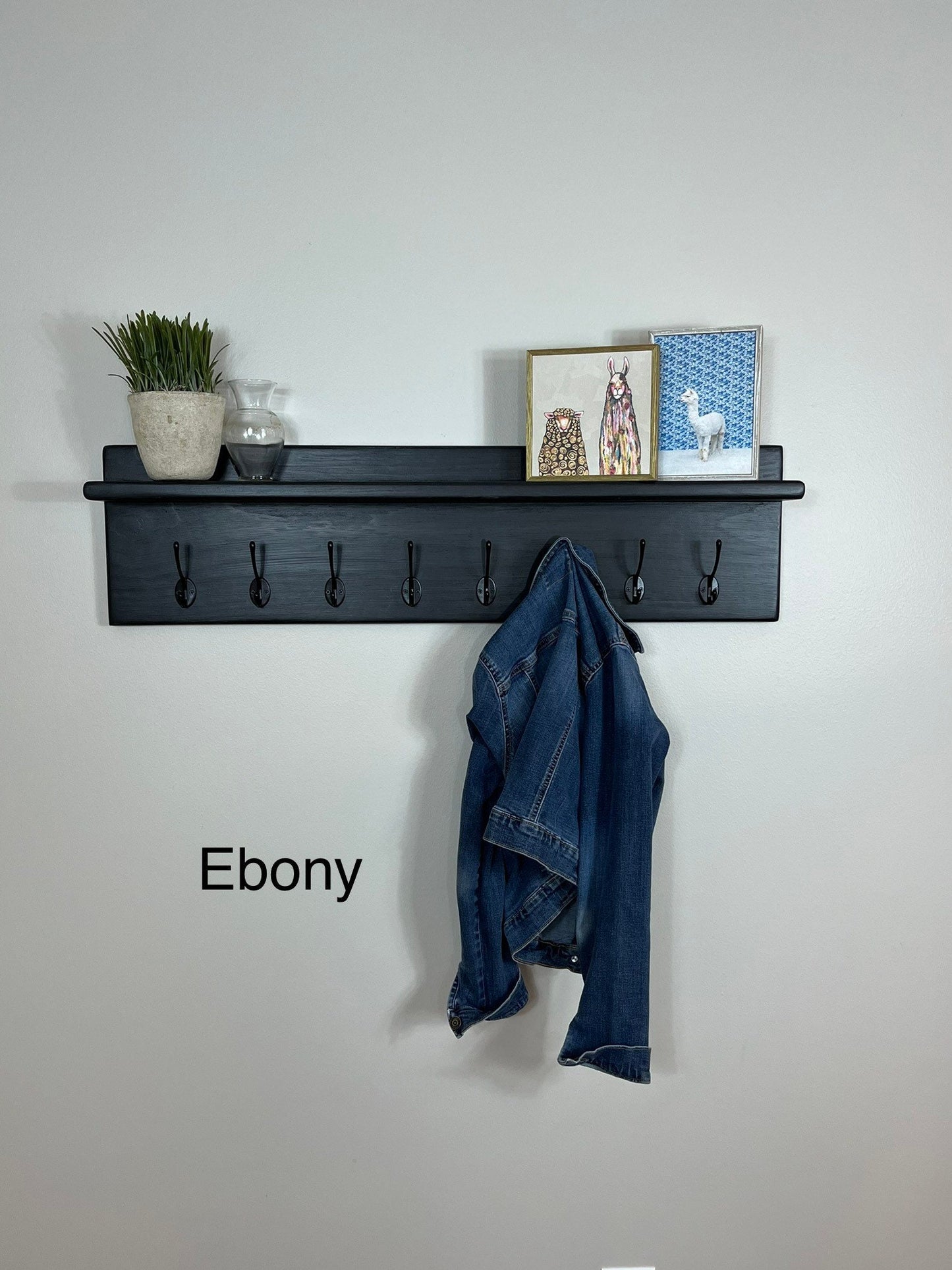 Coat Rack with Shelf