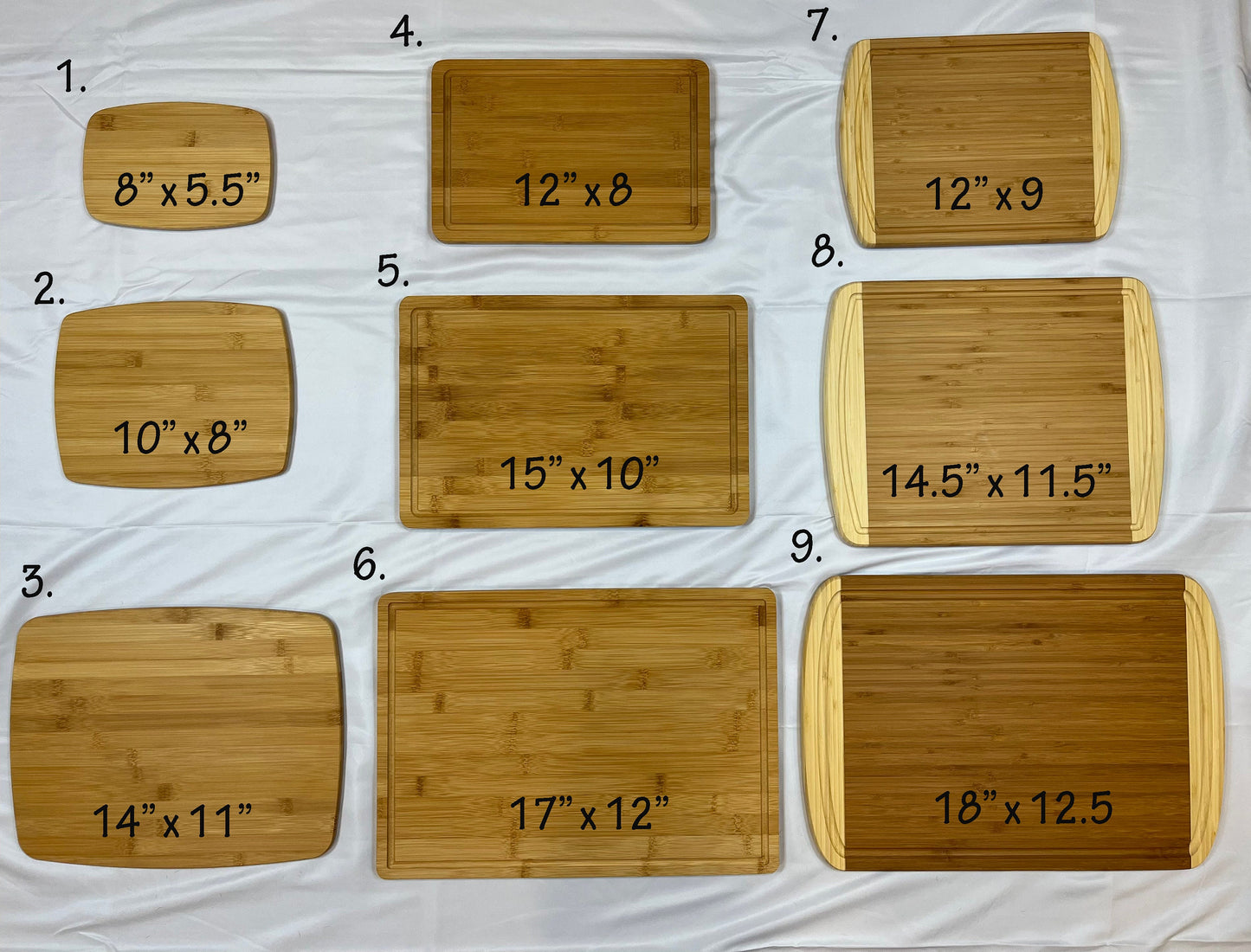 Personalized Bamboo Cutting Board