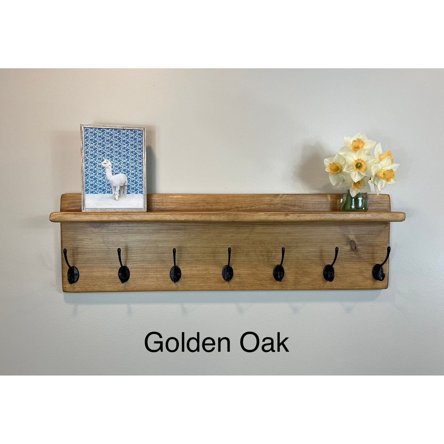 Coat Rack with Shelf